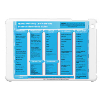quick and easy Low-Carb Diabetic Reference Guide iPad Mini Case
