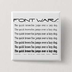 Quick Brown Fox Button