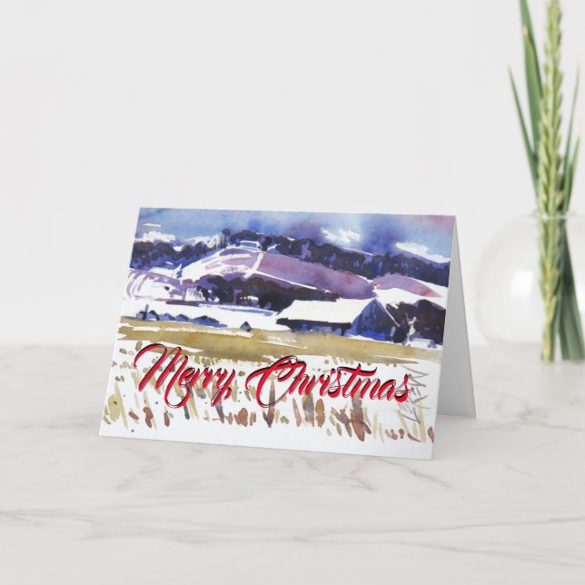 Quick Freeze Holiday Card (Front)