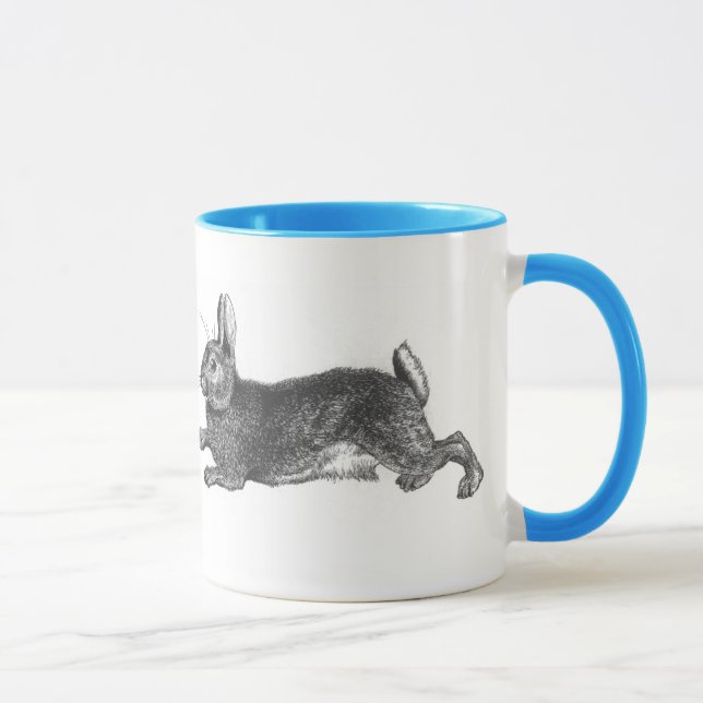 Quick Like a Bunny Mug (Right)
