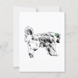 Quick Retriever Wish Postcard
