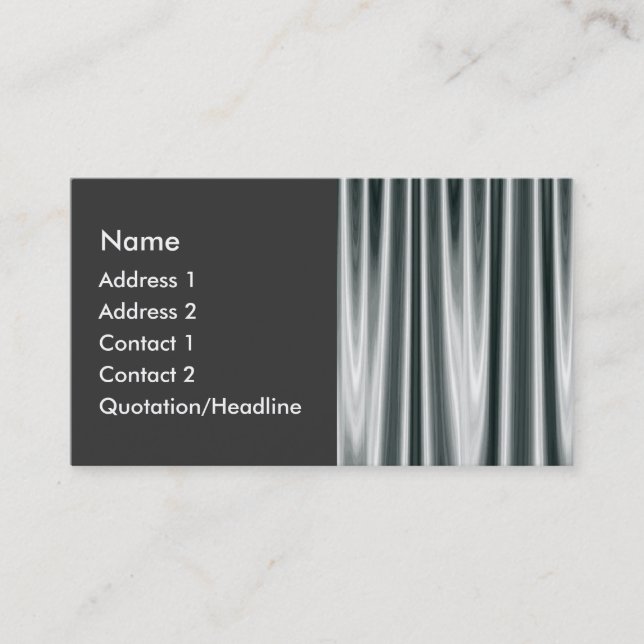 Quick Silver 02 Business Card (Front)