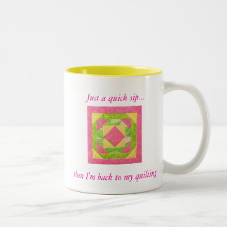Quick Sip Quilt Mug