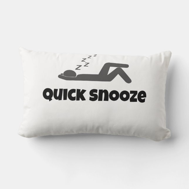 Quick Snooze Lumbar Cushion (Back)