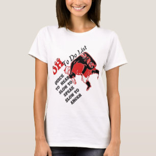 Quick to Hear Santa Christmas To Do List T-Shirt
