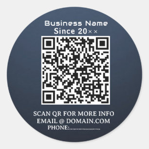 QuickConnect: Business QR Code Sticker