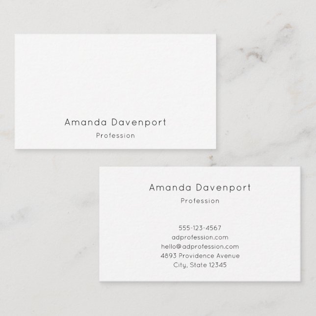 Quicksand Business Template Business Card (Front/Back)