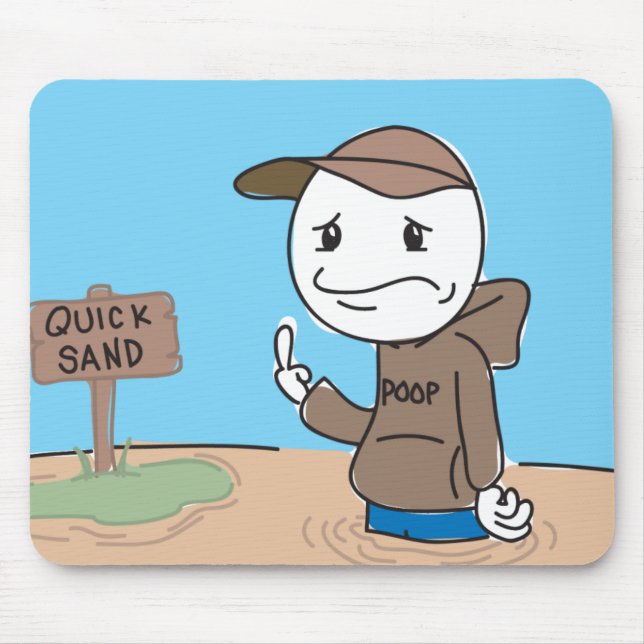 Quicksand Mouse Pad (Front)