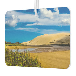Quicksand stream near 90-Mile Beach, New Zealand Car Air Freshener