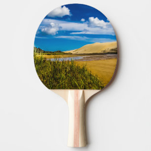 Quicksand stream near 90-Mile Beach, New Zealand Ping Pong Paddle