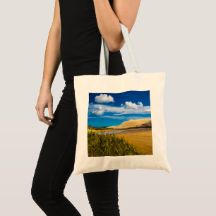 Quicksand stream near 90-Mile Beach, New Zealand Tote Bag