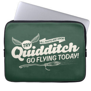QUIDDITCH™ Recruitment Poster Laptop Sleeve