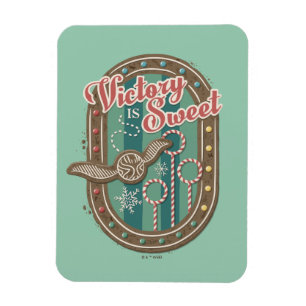 QUIDDITCH™ Victory is Sweet Holiday Cookie Graphic Magnet