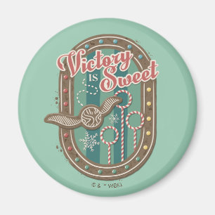 QUIDDITCH™ Victory is Sweet Holiday Cookie Graphic Magnet