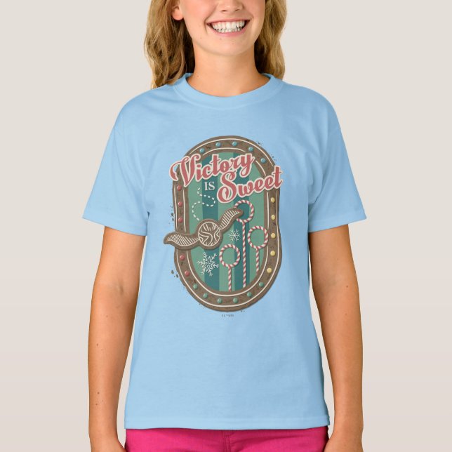 QUIDDITCH™ Victory is Sweet Holiday Cookie Graphic T-Shirt (Front)