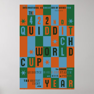 QUIDDITCH™ World Cup Checkerboard Poster