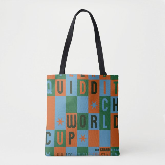 QUIDDITCH™ World Cup Chequerboard Poster Tote Bag (Front)