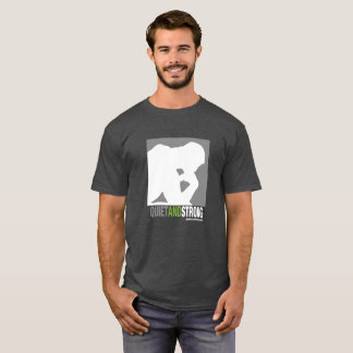 Quiet and Strong Logo Shirt - Dark
