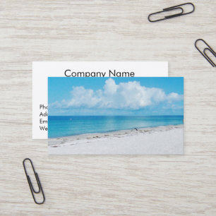 Quiet Beach Business Card