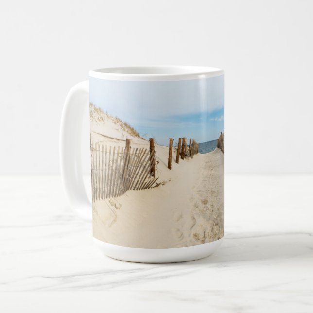 Quiet Beach Coffee Mug (Front Left)