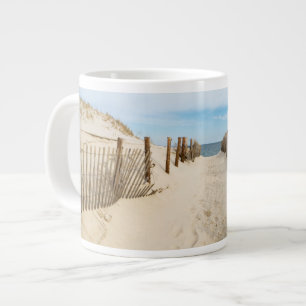 Quiet Beach Large Coffee Mug