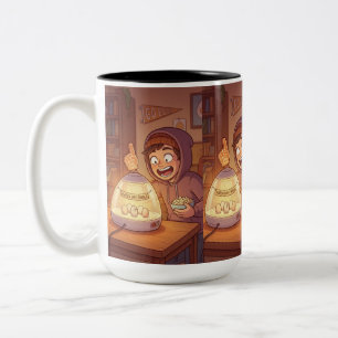 Quiet Before the Hatch Two-Tone Coffee Mug