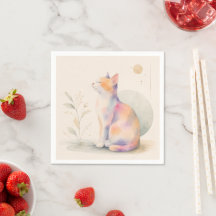 Quiet Cat in Moonlight