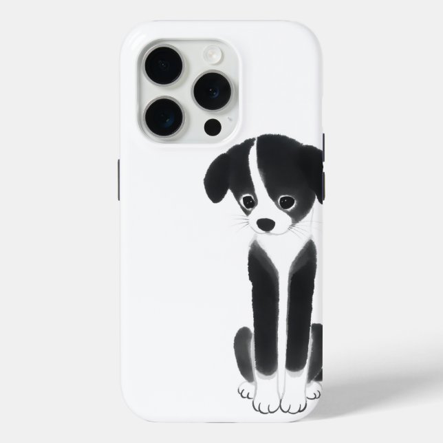 Quiet Companion – Zen Ink Puppy Case-Mate iPhone Case (Back)