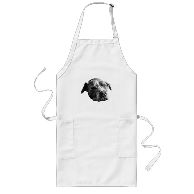 Quiet Cook’s Companion Long Apron (Front)