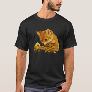 Quiet Curiosity Storybook Animal Art T-Shirt