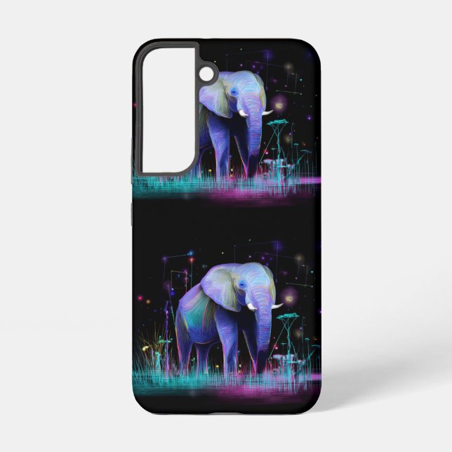 Quiet Electric Samsung Galaxy S22 Case (Back)