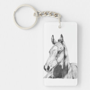 Quiet Gaze Key Ring