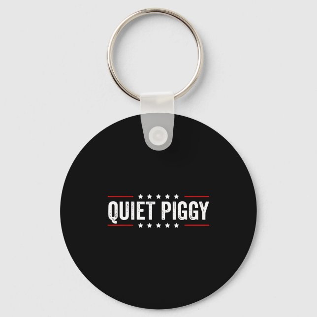 Quiet Ggy  Key Ring (Front)