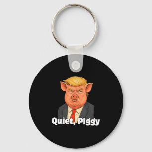 Quiet Ggy Snarky Litical G Joke Design Key Ring
