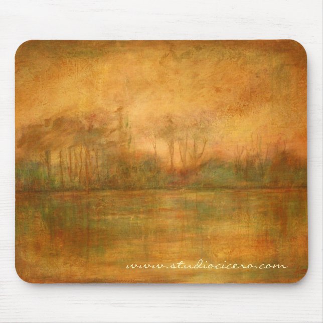 Quiet Glow Mouse Pad (Front)