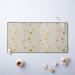 Quiet Gold — Subtle Luxury & Wedding Suite Desk Mat