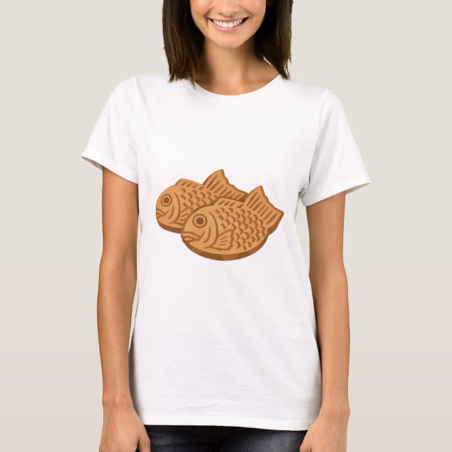 Quiet Icons – Japanese Taiyaki T-Shirt (Front)