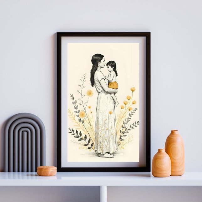 Quiet Joy in Her Arms Poster (Creator Uploaded)