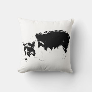 Quiet Little Inspector Cushion