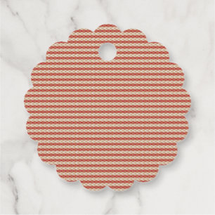 Quiet Luxury Designer Pattern Tote Bag Favour Tags
