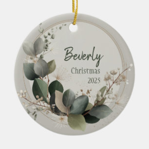 Quiet Luxury Personalized Ornament