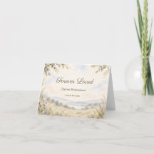 Quiet Meadow Rainbow Bridge Pet Sympathy Card