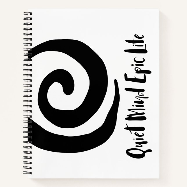 Quiet Mind Epic Life Journal Notebook 2 (Front)