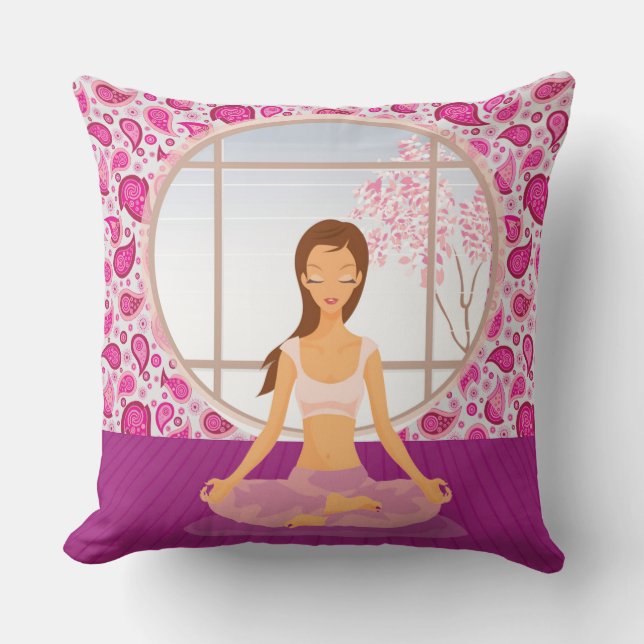 QUIET MIND pillow (Front)