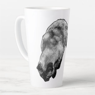 Quiet Moment, Dotted Curiosity Latte Mug
