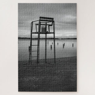 Quiet morning at the beach jigsaw puzzle