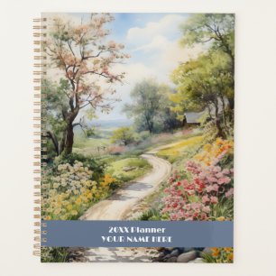 Quiet path through flower forest planner