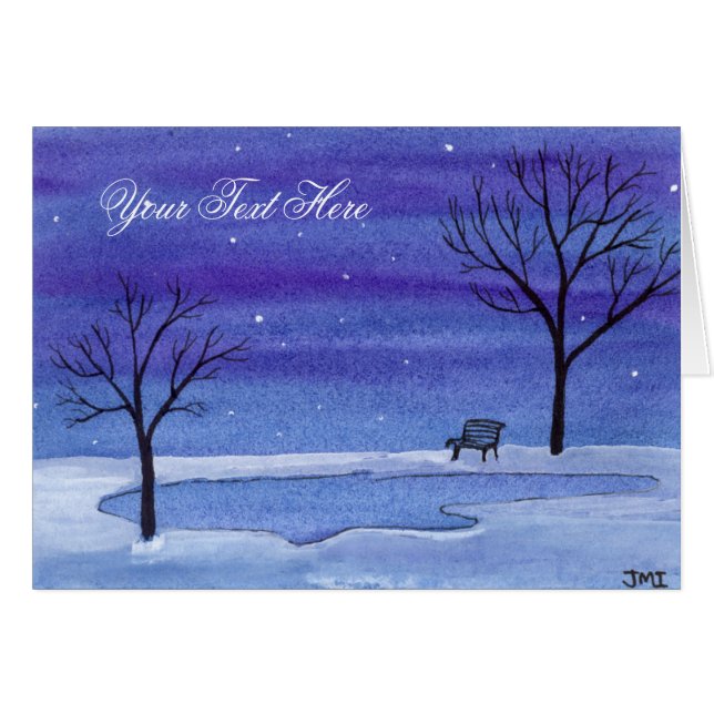 Quiet Place Watercolor (Front Horizontal)