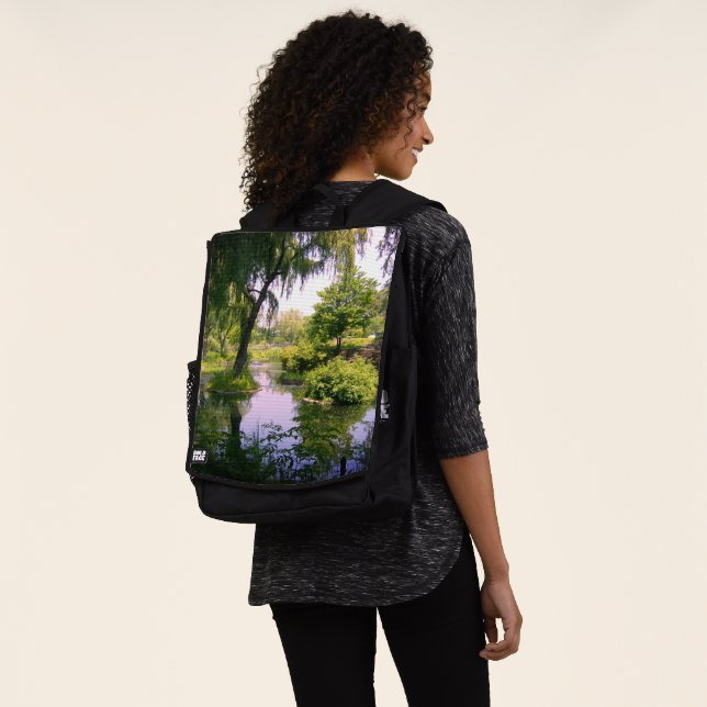 Quiet Place Within the City Backpack (Worn)