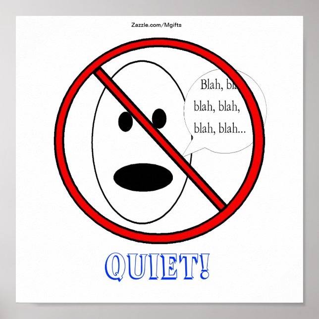 Quiet Poster (Front)